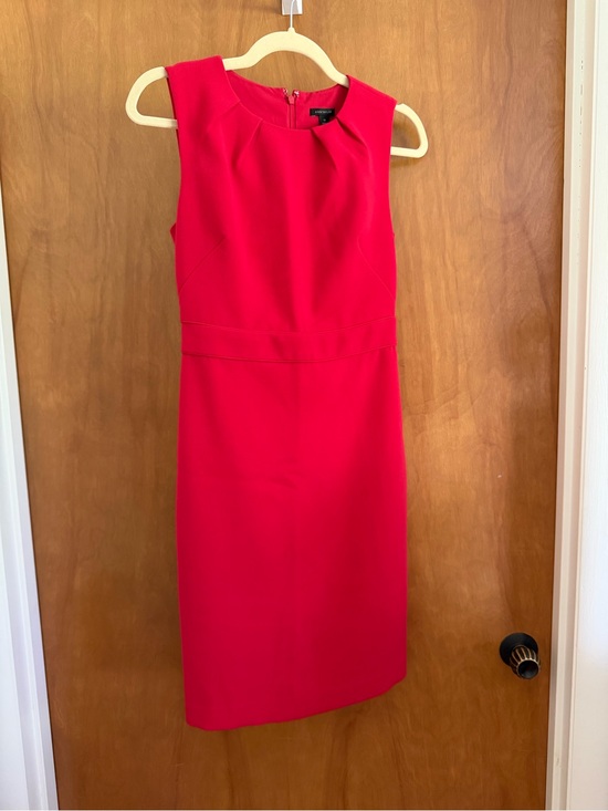 Ann Taylor Dresses & Skirts - Ann Taylor Pink Sleeveless Midi Sheath Dress